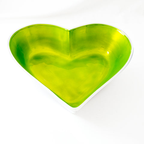 Lime Heart Bowl (Trade min 4 / Retail min 1)