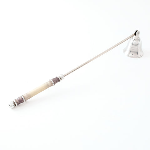 Brushed Silver Candle Snuffer (Trade min 4 / Retail min 1)