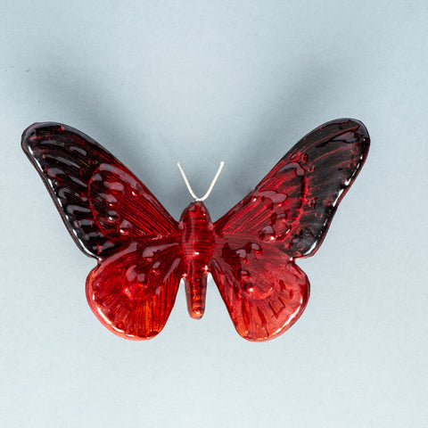 Brushed Red Butterfly Large (Trade min 4 / Retail min 1)