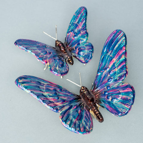 Purple Rainbow Butterfly Small (Trade min 4 / Retail min 1)