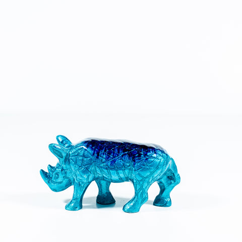 Brushed Aqua Rhino Medium 12 cm (Trade min 4 / Retail min 1)