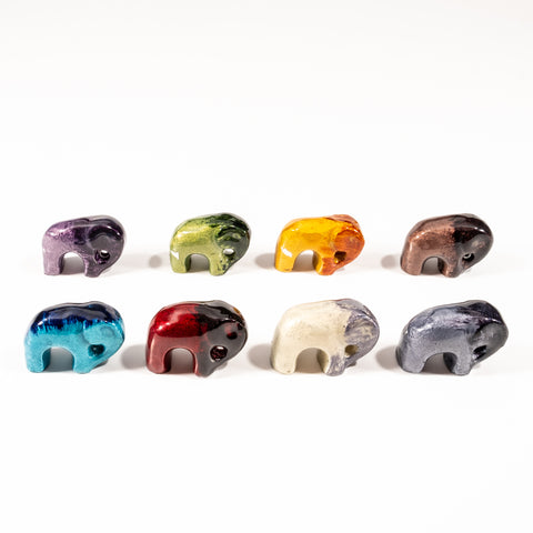 Coloured Mini Elephants 5.5 cm (Trade min 32 per box / Retail min 1)