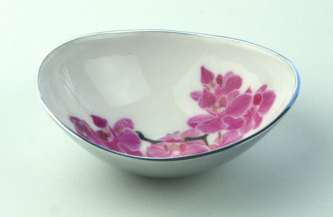Orchid Oval Bowl Large (Trade min 4 / Retail min 1)