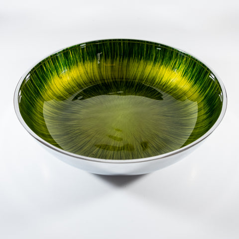 Brushed Green Fruit Bowl (Trade Min 2 / Retail Min 1)