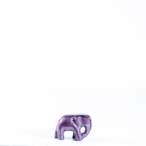Brushed Purple Elephant Small 5 cm (Trade min 4 / Retail min 1)