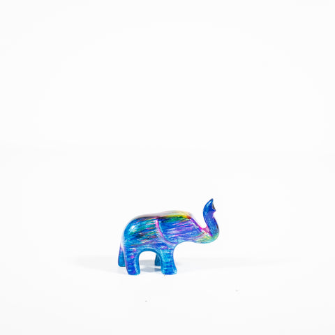🎆DUE IN MARCH '26 - PRE-ORDER NOW 🎆 - Rainbow Elephant Trunk Up Small 6 cm (Trade min 4 / Retail min 1)