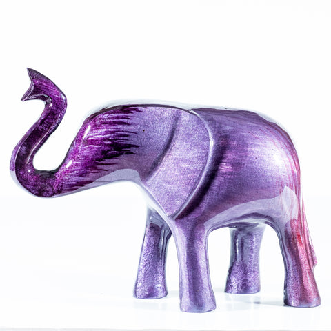 Brushed Purple Elephant Trunk Up XL 17 cm (Trade min 2 / Retail min 1)