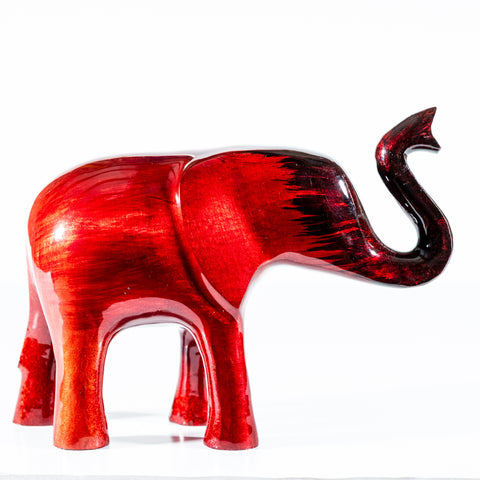 Brushed Red Elephant Trunk Up XL 17 cm (Trade min 2 / Retail min 1)