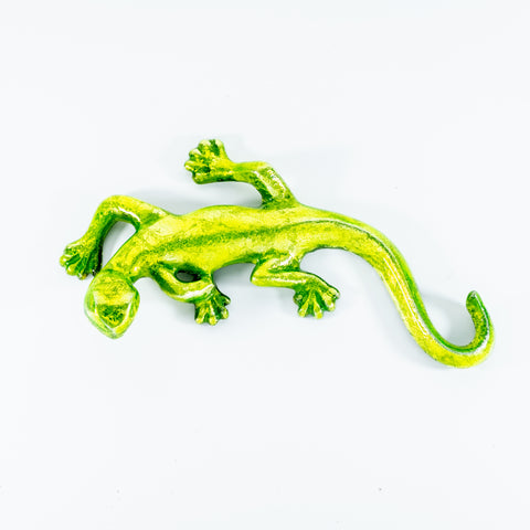 Glitter Lime Gecko Large 23 cm (Trade min 4 / Retail min 1) (SPECIAL OFFER)