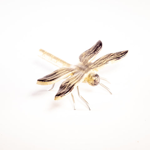 Brushed Silver Dragonfly Small (Trade min 4 / Retail min 1)