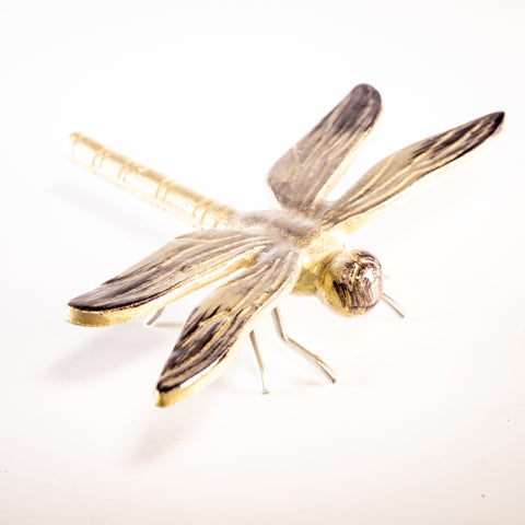 Brushed Silver Dragonfly Large (Trade min 4 / Retail min 1)