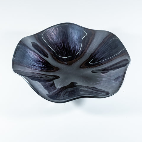 Brushed Black Poppy Bowl Medium (Trade min 4 / Retail min 1)  (***IN STOCK - MARCH 2024***)