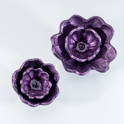 Purple Poppy Small 7 cm (Trade min 4 / Retail min 1) (***IN STOCK - MARCH 2024***)