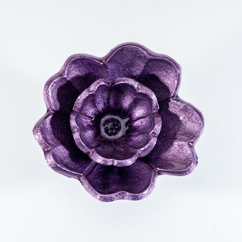 Purple Poppy Large 10 cm (Trade min 4 / Retail min 1) (***IN STOCK - MARCH 2024***)
