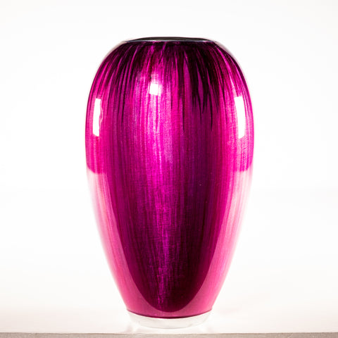 Brushed Pink Vase 18 cm (Trade min 4 / Retail min 1)