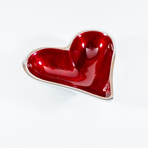 Red Heart Dish XS 10 cm (Trade min 4 / Retail min 1)  (***IN STOCK - MARCH 2024***)