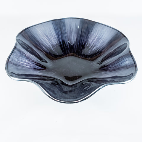 Brushed Black Poppy Bowl Medium (Trade min 4 / Retail min 1)  (***IN STOCK - MARCH 2024***)