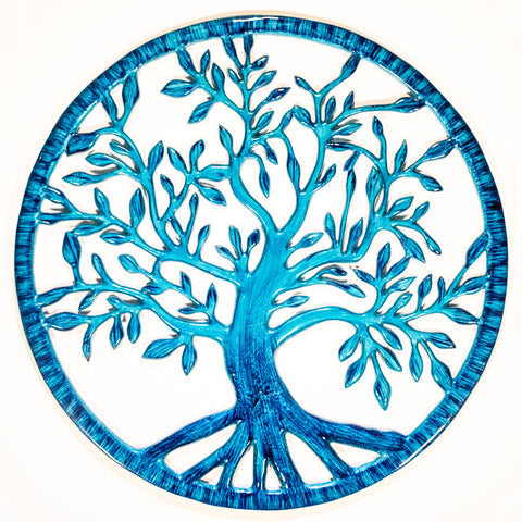 Tree Of Life - Brushed Aqua 40 cm (Trade min 2 / Retail min 1)