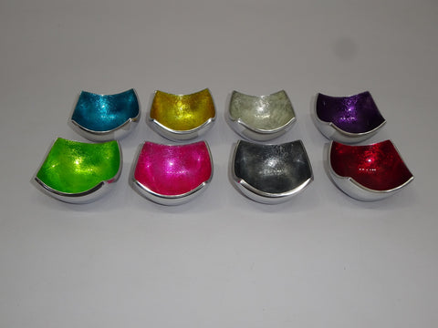 ⭐NEW PRODUCTS ALERT - DUE IN APRIL⭐  Glitter Mini Square Dish 7 cm (Trade min 8 per box / Retail min 1)