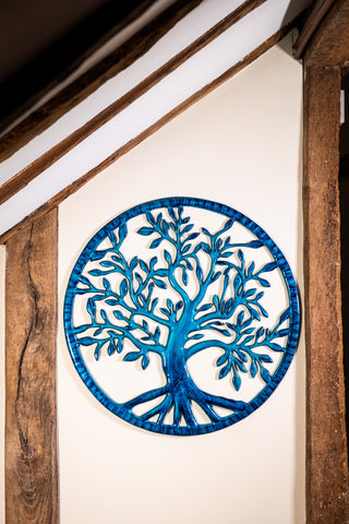Tree Of Life - Brushed Aqua 40 cm (Trade min 2 / Retail min 1)