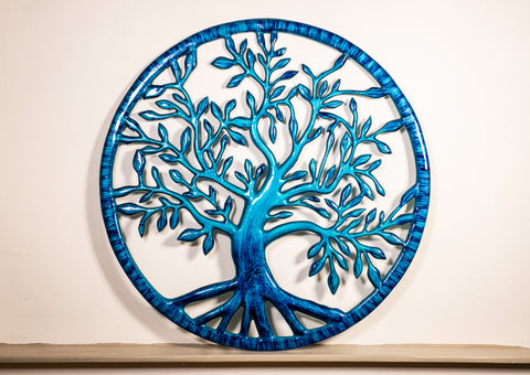 Tree Of Life - Brushed Aqua 40 cm (Trade min 2 / Retail min 1)