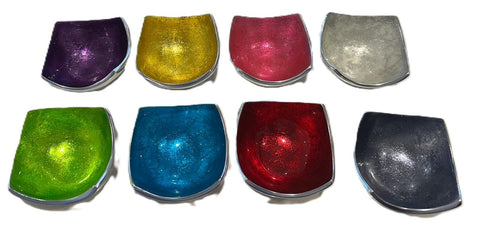 ⭐NEW PRODUCTS ALERT - DUE IN APRIL⭐  Glitter Mini Square Dish 7 cm (Trade min 8 per box / Retail min 1)