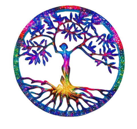 Lady Tree Of Life - RAINBOW 40 cm (Trade min 2 / Retail min 1)