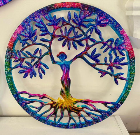 Lady Tree Of Life - RAINBOW 40 cm (Trade min 2 / Retail min 1)
