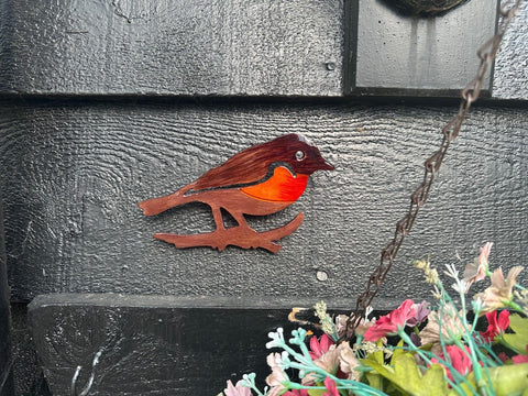 Robin on Branch 16 cm (Trade min 4 / Retail min 1)