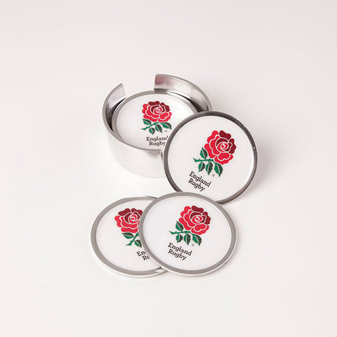 England Rugby Coasters Set of 6