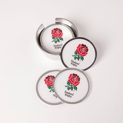 England Rugby Coasters Set of 6