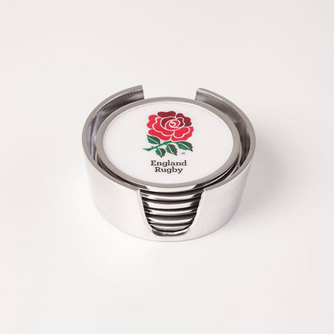 England Rugby Coasters Set of 6