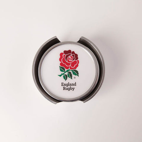 England Rugby Coasters Set of 6