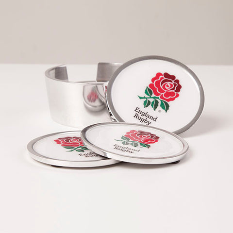 England Rugby Coasters Set of 6