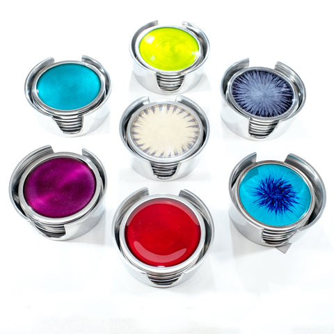 Aqua Coaster Set of 6 (Trade min 4 / Retail min 1)