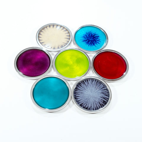 Purple Coaster Set of 6 (Trade min 4 / Retail min 1)