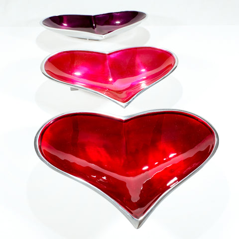 Red Heart Dish Large  (Trade min 4 / Retail min 1)