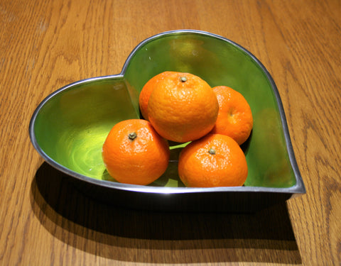 Lime Heart Bowl (Trade min 4 / Retail min 1)