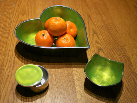 Lime Heart Bowl (Trade min 4 / Retail min 1)