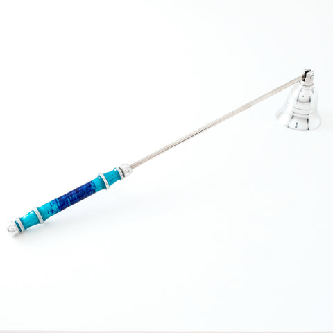 Brushed Aqua Candle Snuffer (Trade min 4 / Retail min 1)