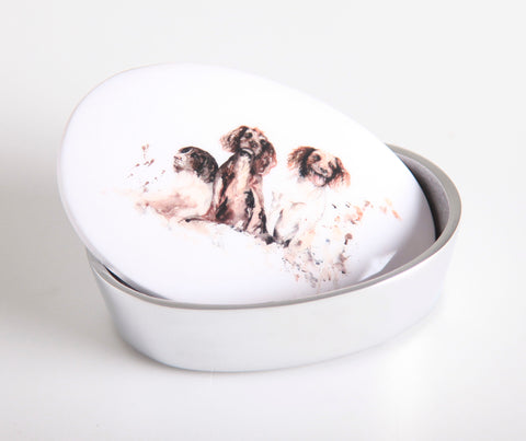 Spaniel Trinket Box (Trade min 4 / Retail min 1)