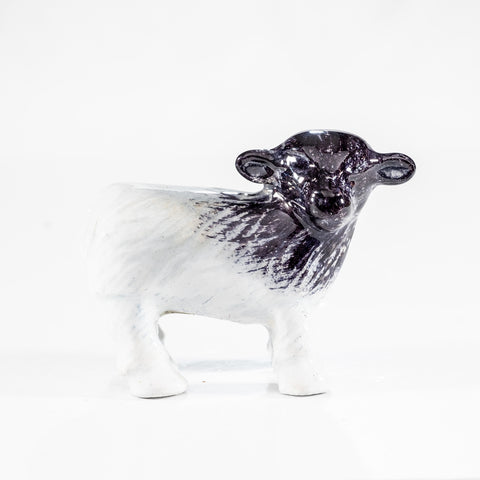 Brushed White Sheep Large 10 cm (Trade min 4 / Retail min 1)