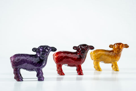 Brushed Purple Sheep Large 10 cm (Trade min 4 / Retail min 1) (SPECIAL OFFER)