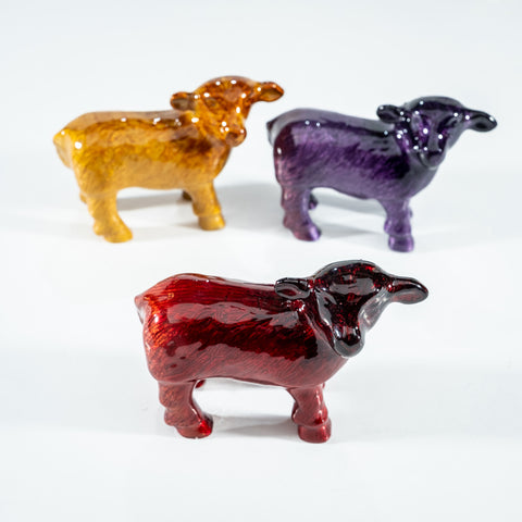 Brushed Red Sheep Large 10 cm (Trade min 4 / Retail min 1) (SPECIAL OFFER)