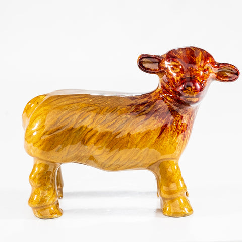 Brushed Gold Sheep XL 12 cm (Trade min 2 / Retail min 1)