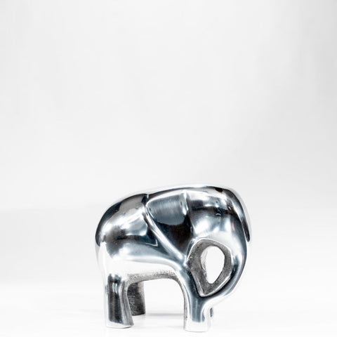 Polished Silver Elephant Medium 7 cm (Trade min 4 / Retail min 1)