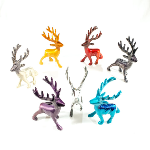 Brushed Gold Stag Medium 11 cm (Trade min 4 / Retail min 1)