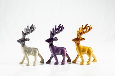 Brushed Gold Stag Large 14 cm (Trade min 4 / Retail min 1)