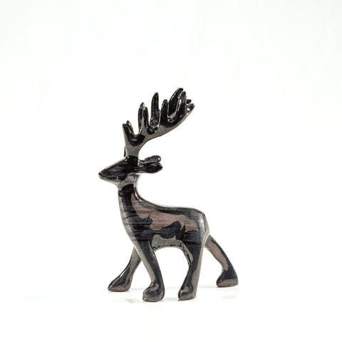 Brushed Black Stag Large 14 cm (Trade min 4 / Retail min 1)