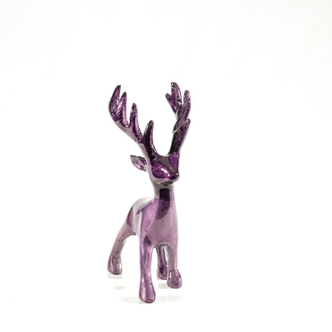 Brushed Purple Stag Large 14 cm (Trade min 4 / Retail min 1)